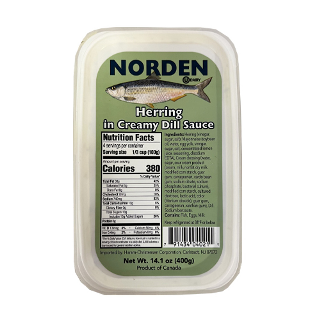 Norden Herring Salad in Creamy Dill Sauce 14.1 oz